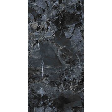 Керамогранит Basconi Home (Баскони Хоме) Night Jade Full Body Polished Черный 60х120 см BHW-0043