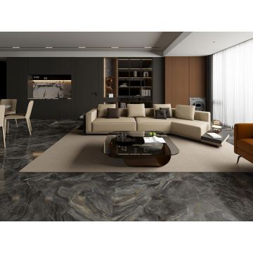 Керамогранит Basconi Home (Баскони Хоме) Drift Sand Full Body Polished Коричневый 60x120 см BHW-0049