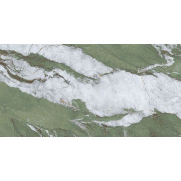 Керамогранит Basconi Home (Баскони Хоме) Jungle Stone Full Body Polished Зеленый 60x120 см BHW-0046