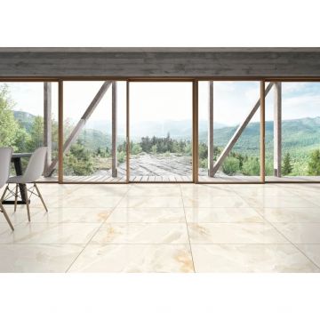 Керамогранит Bonton Ceramica (Бонтон Керамика) Onice Valeron Beige Polished 60х120 см