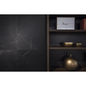 Керамогранит Inalco (Иналко) Storm Negro Natural без сетки 160х320/0.4 см