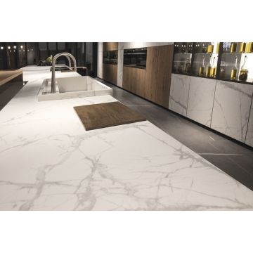 Керамогранит Inalco (Иналко) Syros Super Blanco-Gris Natural 150х320/0.4 см