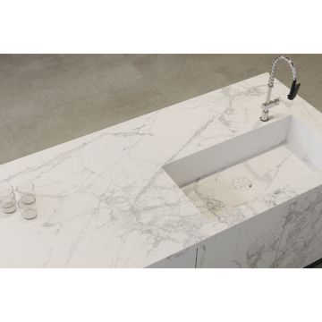 Керамогранит Inalco (Иналко) Syros Super Blanco-Gris Natural 160х320/1.2 см