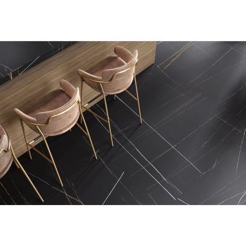 Керамогранит Inalco (Иналко) Azalai Negro Natural 150х320/0.6 см