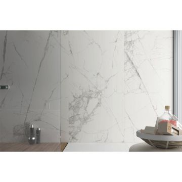 Керамогранит Inalco (Иналко) Syros Super Blanco-Gris Pulido Honed 150х320/0.6 см