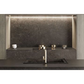 Керамогранит Inalco (Иналко) Umbra Marron Bush-hammered 150х320/2 см