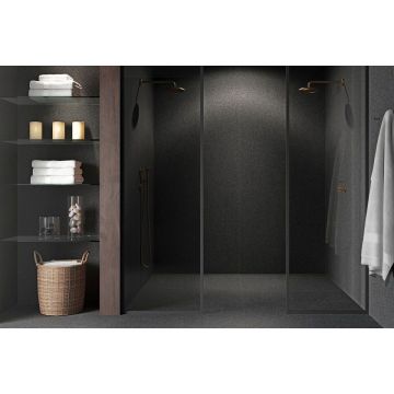 Керамогранит Inalco (Иналко) Bloom Negro Bush-hammered 150х320/0.6 см