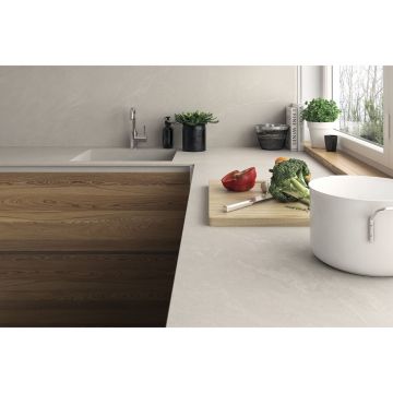 Керамогранит Inalco (Иналко) Pacific Blanco Plus Bush-hammered 160х320/1.2 см