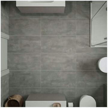 Керамогранит Факхар Samana 120х60 см серый матовый, Dark Grey, Fakhar