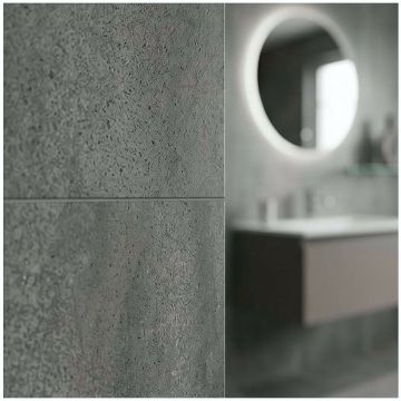 Керамогранит Факхар Samana 120х60 см серый матовый, Dark Grey, Fakhar