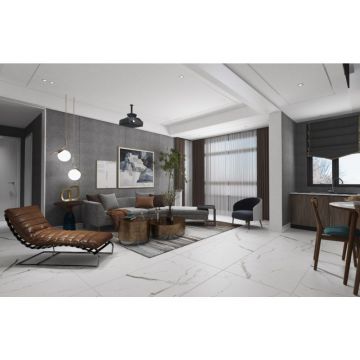 Керамогранит Fakhar (Факхар) 1009 Matt Calcatta 60x120 см белый матовый (1009)