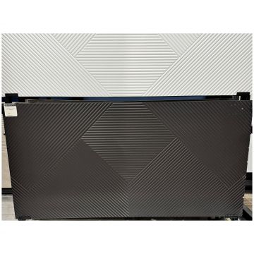 Керамогранит Факхар Monocolor 120х60 см черный матовый, Black Strucrure 61w1217a, Fakhar
