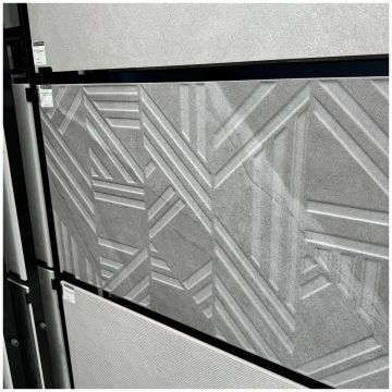 Керамогранит Факхар Angelo 120х60 см серый матовый, Dark Grey Decore 61w1218a, Fakhar