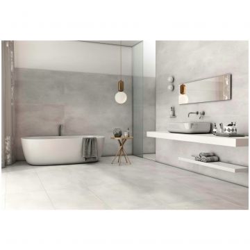 Керамогранит Факхар Samana 120х60 см серый матовый, Light Grey Decor, Fakhar