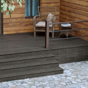 Угловая ступень Exagres (Ексагрес) Cartabon Forest Wengue 33х33х4 см С0003251