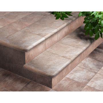 Фронтальная ступень Exagres (Ексагрес) Peldano Manhattan Mink 33х24,5х4 см С0002666