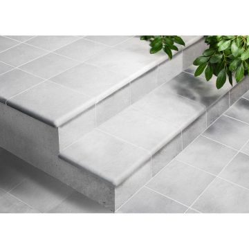 Фронтальная ступень Exagres (Ексагрес) Peldano Manhattan White 33х24,5х4 см С0002667