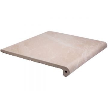 Фронтальная ступень Exagres (Ексагрес) Peldano Nevada Limestone 33х33х4 см С0005533