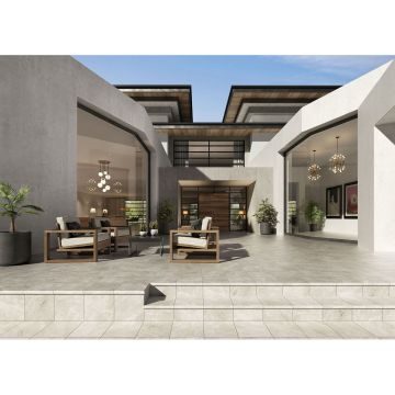 Фронтальная ступень Exagres (Ексагрес) Peldano Nevada Limestone 33х33х4 см С0005533
