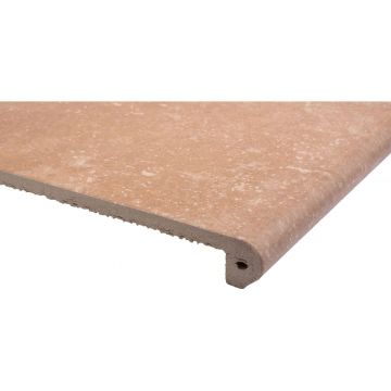 Фронтальная ступень Exagres (Ексагрес) Peldano Stone Brown 33х33х4 см С0002210
