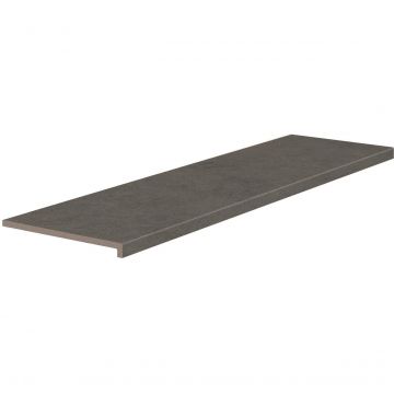 Фронтальная ступень Exagres (Ексагрес) Essenza Grafite 598 Peldano Recto R11 33х120х1.2 см