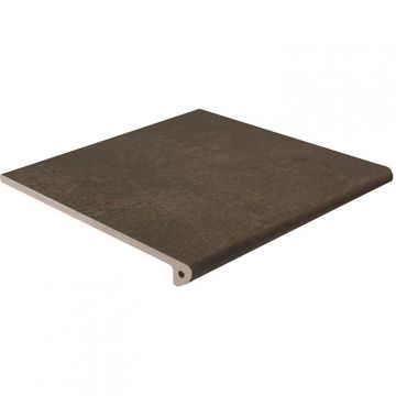 Фронтальная ступень Exagres (Ексагрес) Petra Brown 345 Peldano Fiorentino R11 33x33x1.2 см