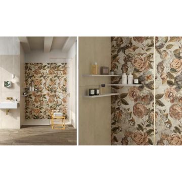 Керамогранит Naxos Alchymie flowery beige 60х120 см (133483)