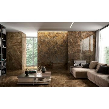 Керамогранит Naxos (Наксос) Rhapsody brown wave levigato 60х60 см (117462)
