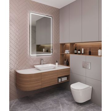 Керамическая плитка Decocer Liguria Pink 7,5x30 см С0005600