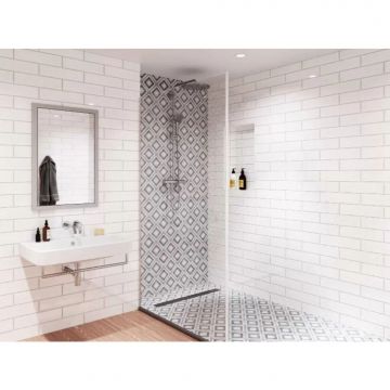 Керамическая плитка Decocer Tivoli White 10х40 см С0003915