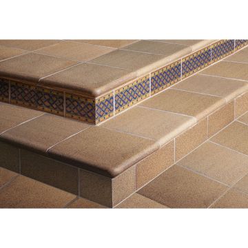 Угловая ступень Gresan (Гбоя) Cartabon Fiorentino Natural 33х33х5 см, 0001585