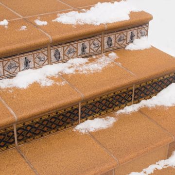 Фронтальная ступень Gresan (Гбоя) Cartabon Fiorentino Natural 33х33х5 см, 0001620