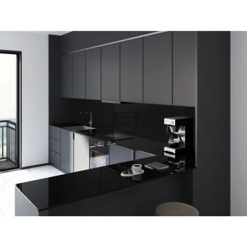 Слэб керамический Staro (Старо) Tech Polished Alpi Black 80х240 см С0004940
