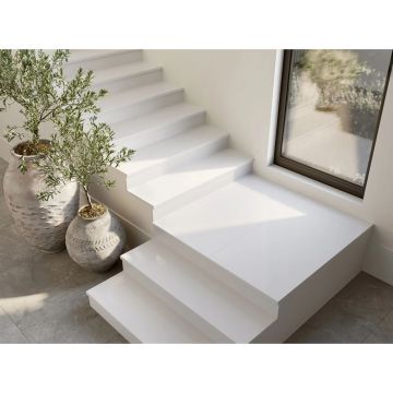 Слэб керамический Staro (Старо) Tech Polished Alpi White 80х240 см С0004941