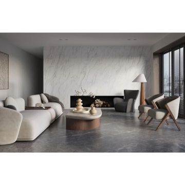 Слэб керамический Staro (Старо) Slabs Polished Carrara Bianco Elegance 120х280 см С0005676