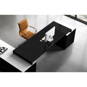 Слэб керамический Staro (Старо) Tech Matt Gravel Nero 80х240 см С0005076