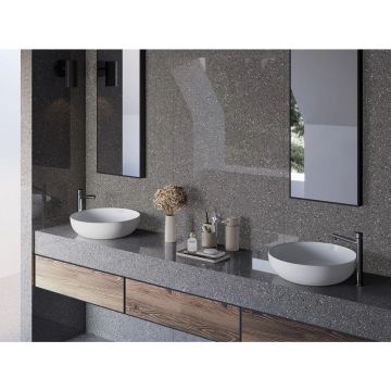 Слэб керамический Staro (Старо) Tech Polished Gravel Slate 80х240 см С0005072