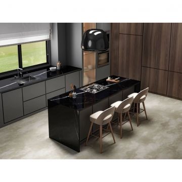 Слэб керамический Staro (Старо) Tech Polished Nero Marquina 80х240 см С0004942