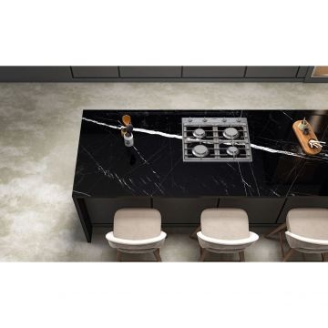 Слэб керамический Staro (Старо) Tech Polished Nero Marquina 80х240 см С0004942
