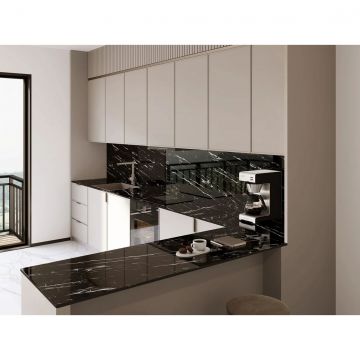 Слэб керамический Staro (Старо) Tech Polished Portoro Silver 80х240 см С0004968