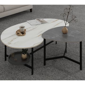 Слэб керамический Staro (Старо) Slabs Agata Grey 320х160х1,2 см Matt