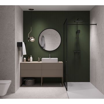 Керамическая плитка Staro (Старо) Smile Tile Fabia Dark Green 7.5x30 см