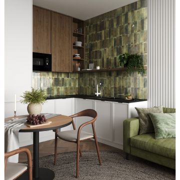 Керамическая плитка Staro (Старо) Smile Tile Jazz Olive 7.5x22.5 см