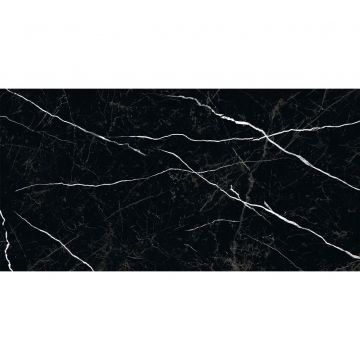 Керамогранит Staro (Старо) Palacio Nero Marquina High Gloss 60х120 см, глянцевый С0004540