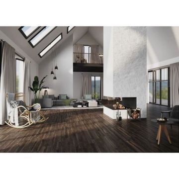 Керамогранит StaroWood Bosco Mahogany 20x120 см Carving С0005668