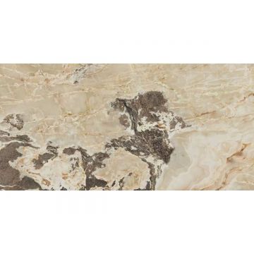 Керамогранит Casa dolce casa (Казе дольче каза) Onyx and more golden blend glossy 60х120 см, глянцевый (765468)