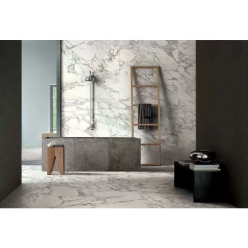 Керамогранит Casa dolce casa (Казе дольче каза) Stones and More 2.0 arabescato white matte 80х180 см (756198)