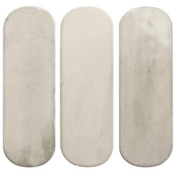 Керамическая плитка DNA Tiles (ДНА Тайлс) Calema Oval Cloud 5.2x16 см, 136321