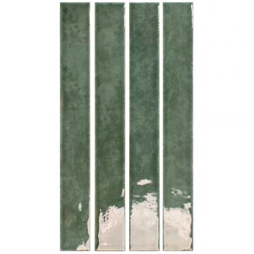 Керамогранит Дна Тайлс Mistral 3,7х3,1 см зеленый глянцевая DNA000008, Forest, Dna Tiles