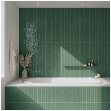 Керамогранит Дна Тайлс Mistral 3,7х3,1 см зеленый глянцевая DNA000008, Forest, Dna Tiles